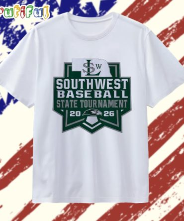 Southwest Silver Hawks Baseball State Tournament 2026 Logo T Shirt