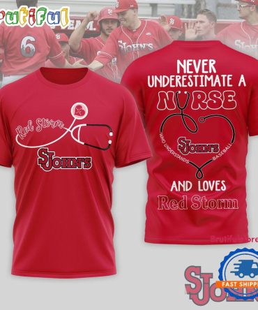 St. John’S Red Storm Ncaa Game Day Nurse Limited 3D T Shirt