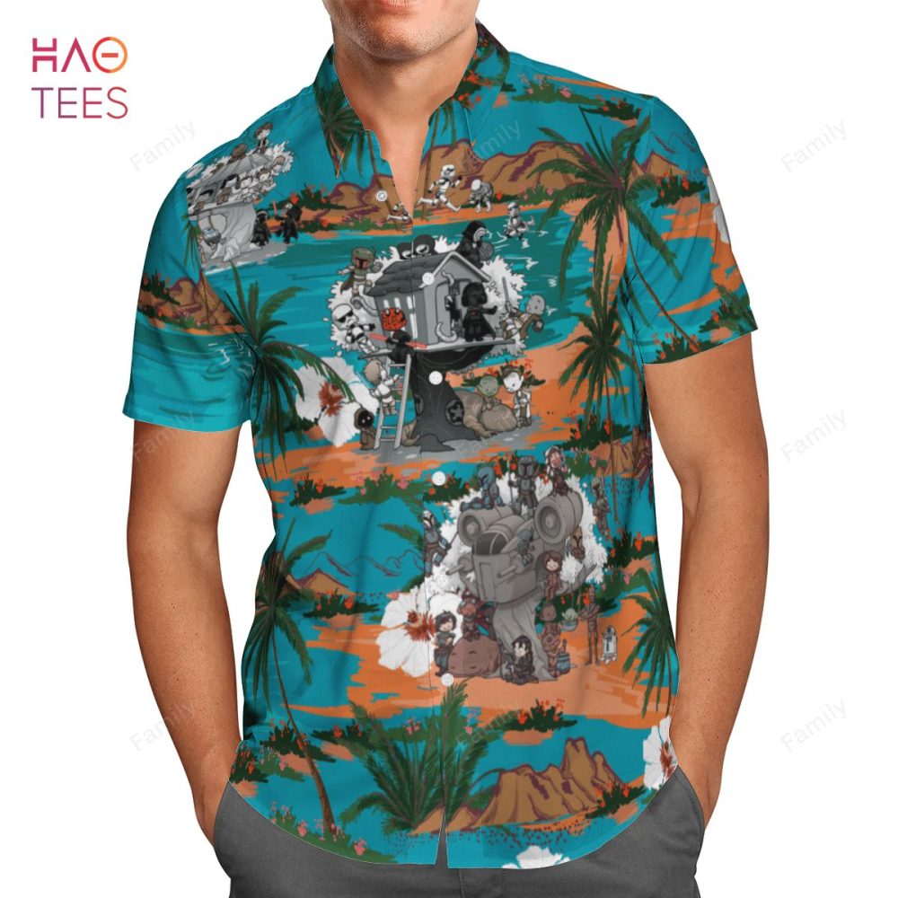 Star Wars Funny Aop Hawaiian Shirt