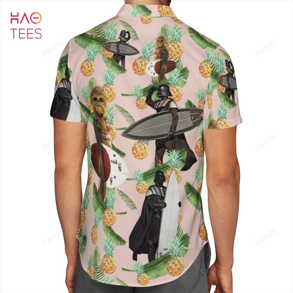 Star Wars Surfing Aop Hawaiian Shirt - Image 2