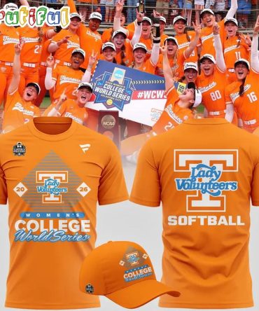 Tennessee Lady Vols 2026 Ncaa Softball Women'S College World Series T-Shirt