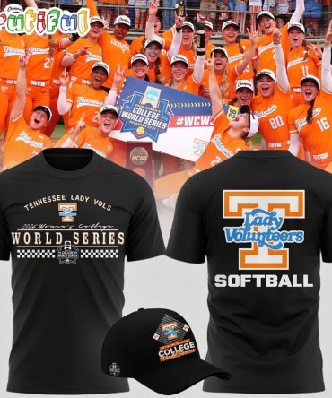 Tennessee Lady Vols 2026 Women'S College World Series New Design 3D Shirt
