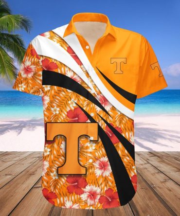 Tennessee Volunteers Hawaii Shirt Hibiscus Sport Style Ncaa