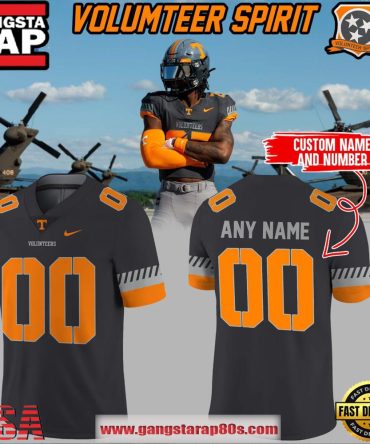 Tennessee Volunteers Smokey Grey Volunteer Spirit Limited Edition Custom Football Jersey