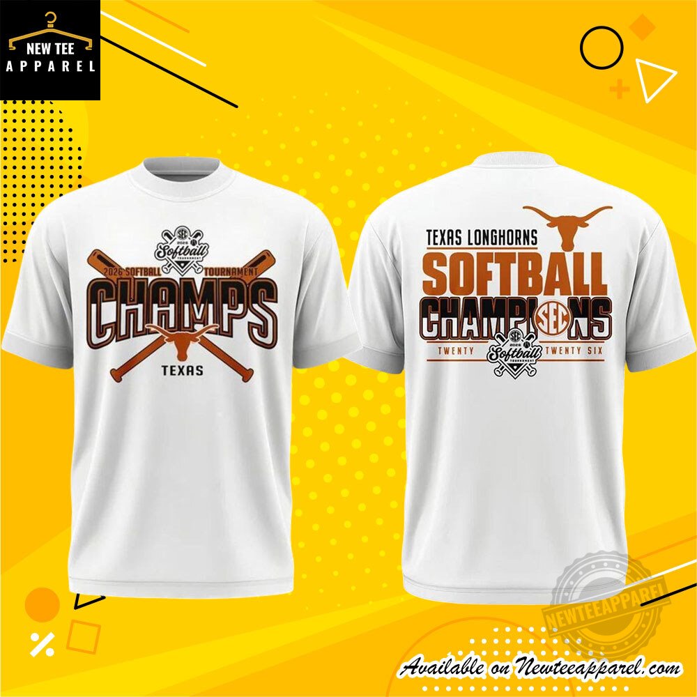 Texas Longhorns Softball Sec Champions 2026 Shirt