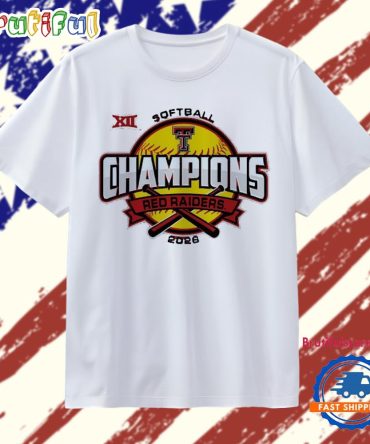 Texas Tech Red Raiders 2026 Big 12 Softball Regular Season Champions T Shirt