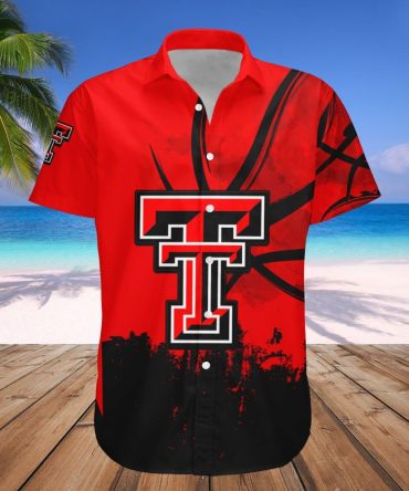 Texas Tech Red Raiders Hawaii Shirt Basketball Net Grunge Pattern – Ncaa