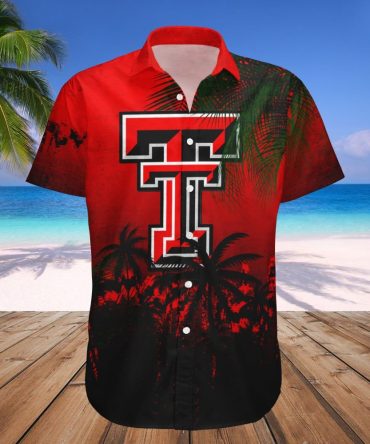 Texas Tech Red Raiders Hawaii Shirt Coconut Tree Tropical Grunge – Ncaa