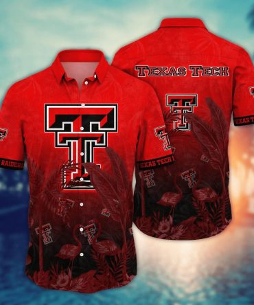 Texas Tech Red Raiders Ncaa Hawaiian Shirt Barbecuestime Aloha Shirt