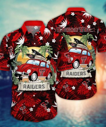 Texas Tech Red Raiders Ncaa Hawaiian Shirt Breaktime Aloha Shirt