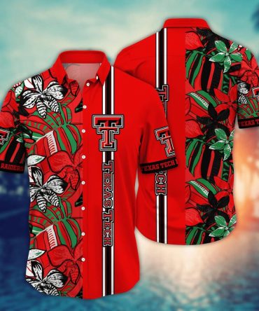 Texas Tech Red Raiders Ncaa Hawaiian Shirt Hot Season Aloha Shirt