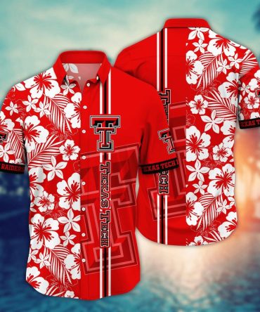 Texas Tech Red Raiders Ncaa Hawaiian Shirt Sprinklerstime Aloha Shirt