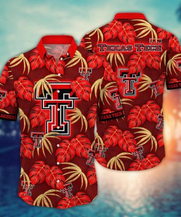 Texas Tech Red Raiders Ncaa Hawaiian Shirt Warm Breezes Aloha Shirt