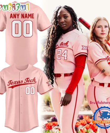Texas Tech Red Raiders Softball 2026 Uniform Limited Edition Jersey Shirt