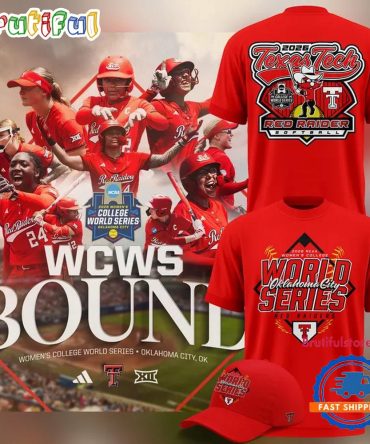 Texas Tech Red Raiders Softball Women'S College World Series 2026 T Shirt