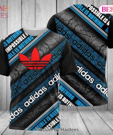 Adidas 3D T-Shirt Red Logo Fashion