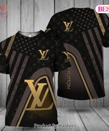 Louis Vuitton Combination Textures 3D T-Shirt Limited Edition