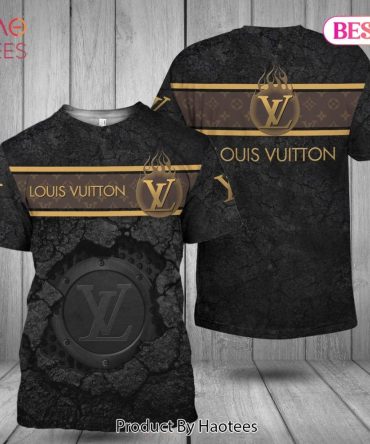 Louis Vuitton Mysterious Logo 3D T-Shirt Limited Edition