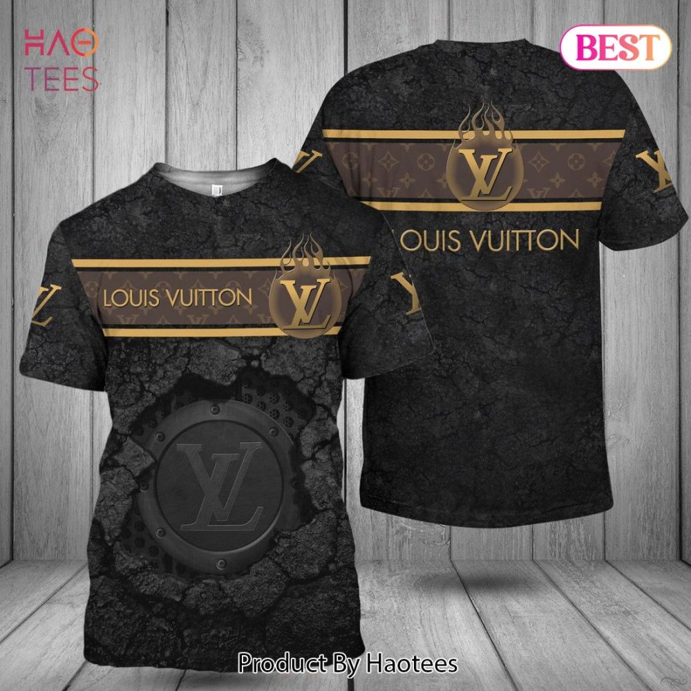 Louis Vuitton Mysterious Logo 3D T-Shirt Limited Edition