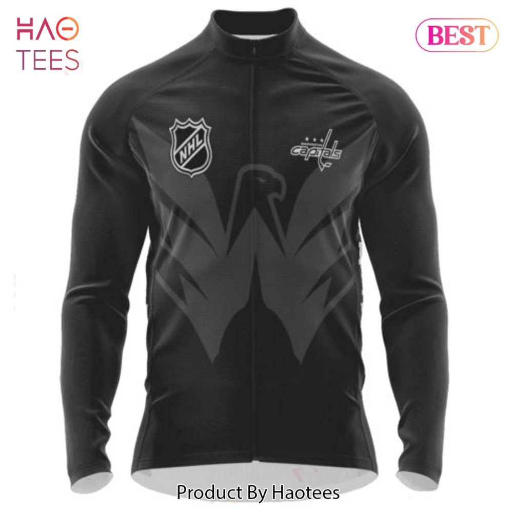 Nhl Washington Capitals Mono Cycling Jersey Jeysey - Image 3