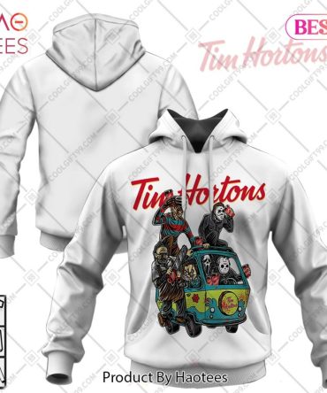 Tim Hortons Horror Car White Hoodie, T-Shirt, Zip Hoodie, Sweatshirt