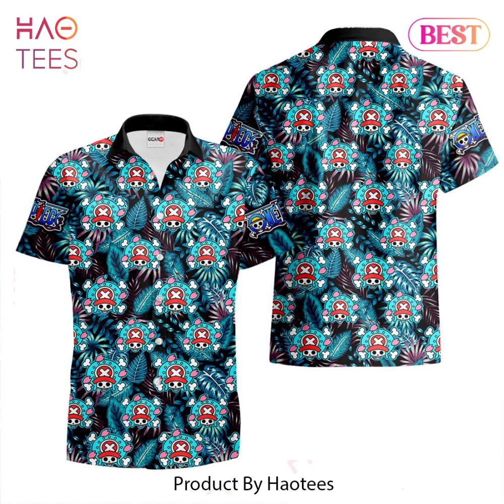 Tony Tony Chopper Symbol Hawaiian Shirts Custom Anime Merch Clothes For Men Women