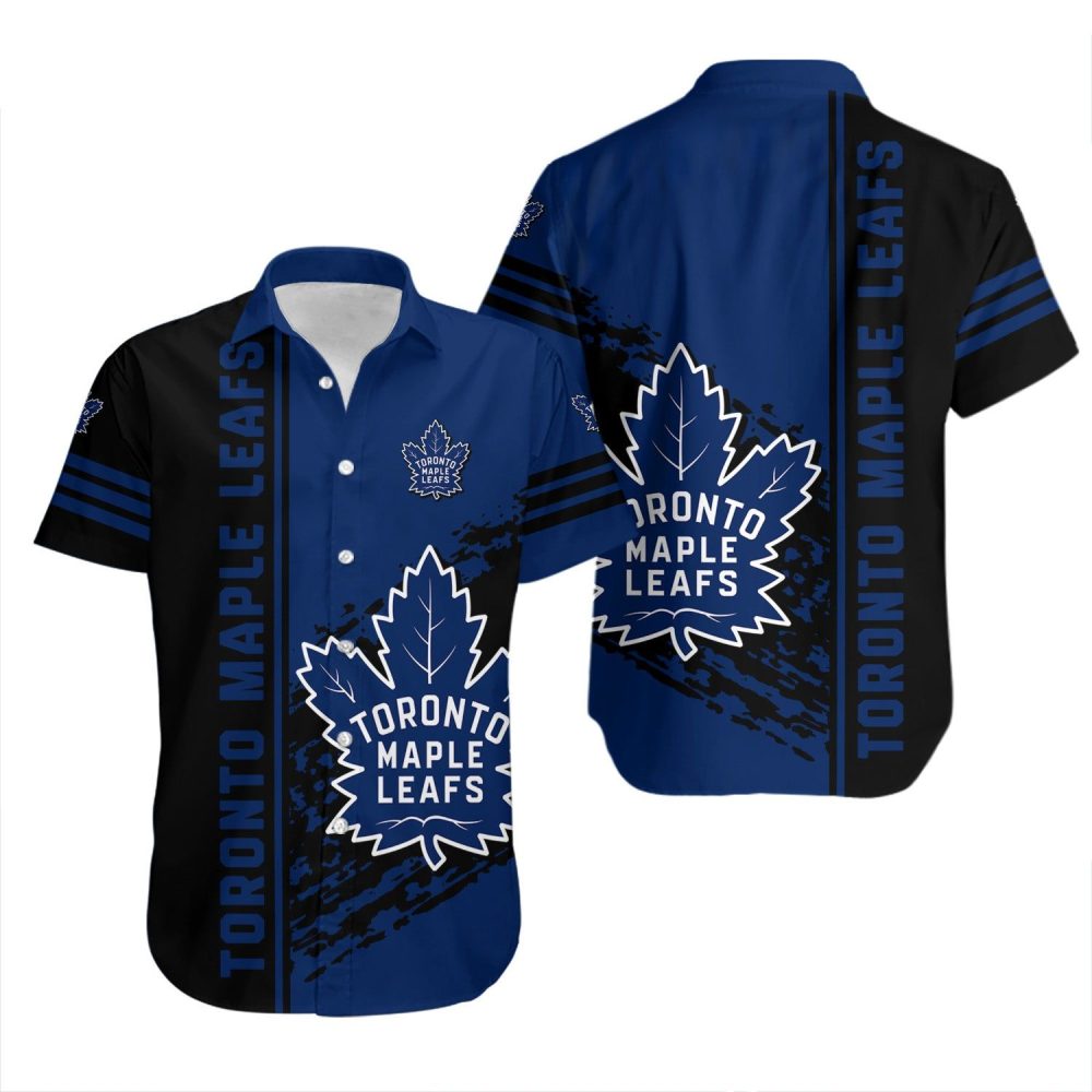 Toronto Maple Leafs Hawaiian Shirt Quarter Style Nhl