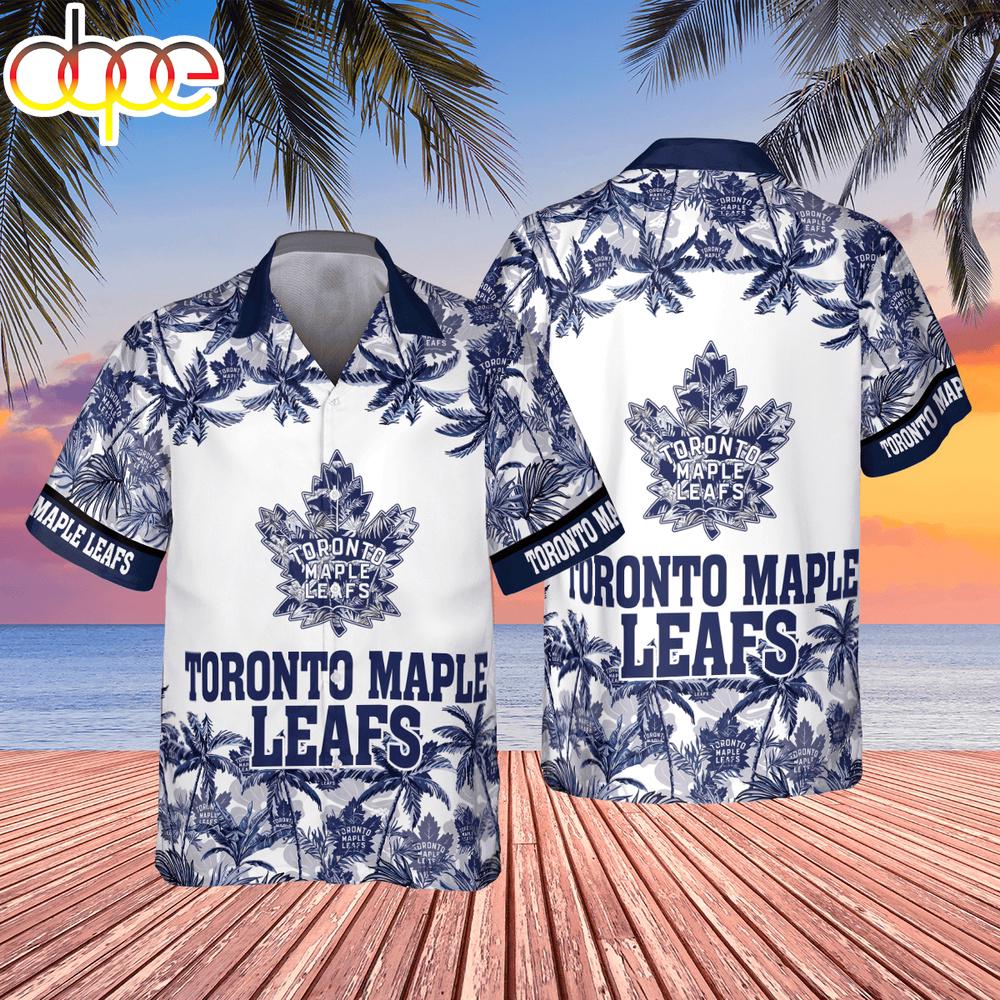 Toronto Maple Leafs Palm Paradise Summer Hawaiian Shirt