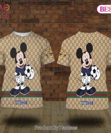 Tottenham Gucci Mickey Trending T-Shirt