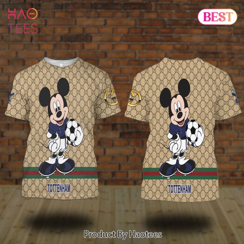 Tottenham Gucci Mickey Trending T-Shirt