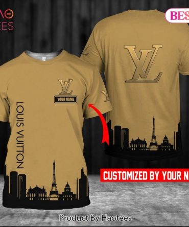Louis Vuitton Brand Inspired 3D Personalized Customized 3D T-Shirt Limited Edition