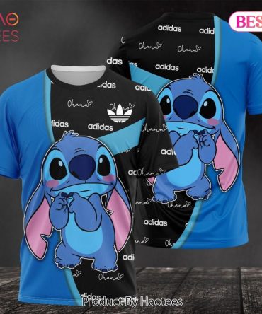 Stitch Adidas 3D T-Shirt