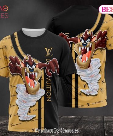 Tasmanian Devil Louis Vuitton Brand 3D T-Shirt Limited Edition