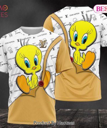 Tweety Louis Vuitton Brand 3D T-Shirt