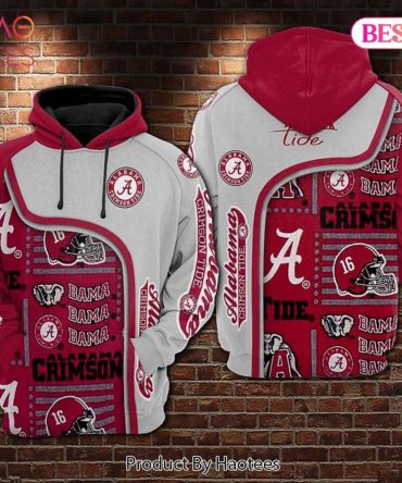 Alabama Crimson Tide 3D Hoodie Alabama Crimson Tide Gifs