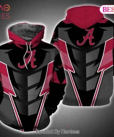 Alabama Crimson Tide Armor 3D Hoodie Gifts For Alabama Crimson Tide Fans