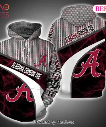 Alabama Crimson Tide Armor For Fan 3D Hoodie Alabama Crimson Tide Fans Gift