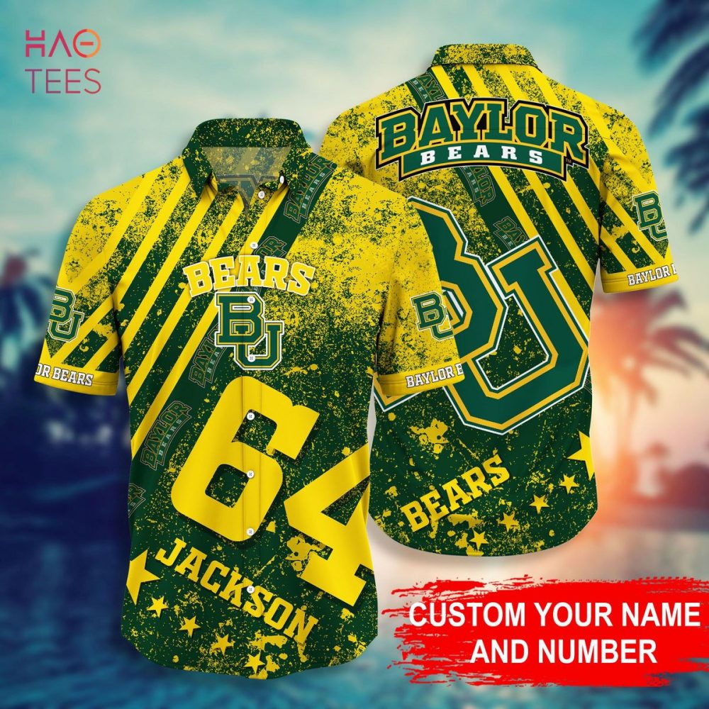 Baylor Bears Personalized Hawaiian Shirt