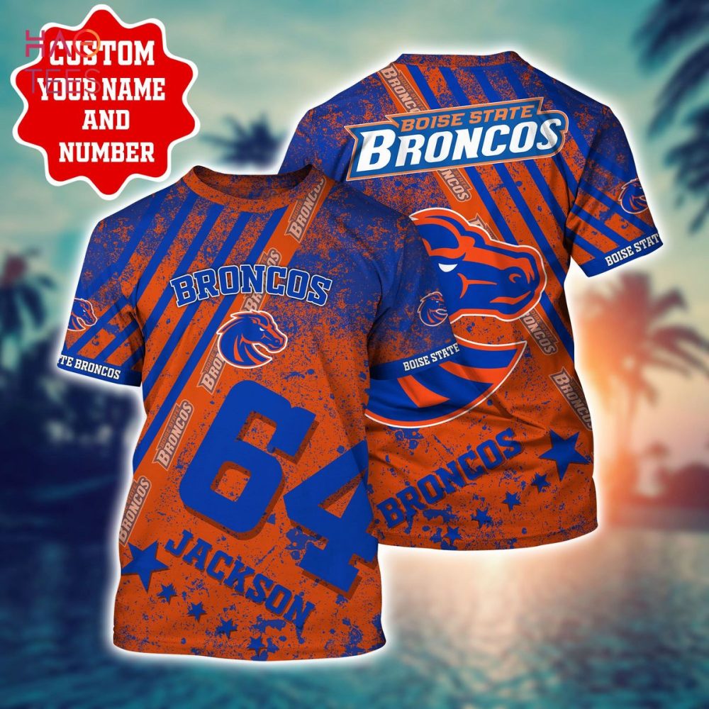 Boise State Broncos Personalized Hawaiian Shirt - Image 2