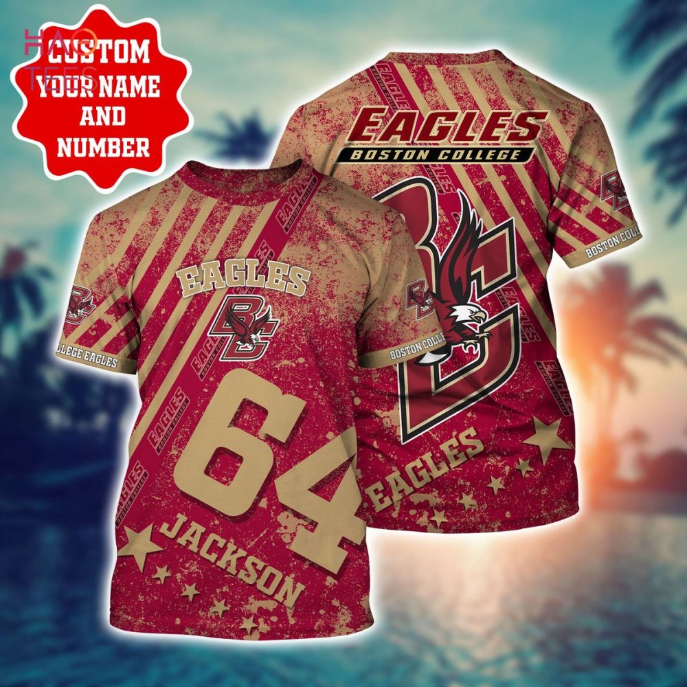Boston College Eagles Personalized Hawaiian Shirt - Image 2