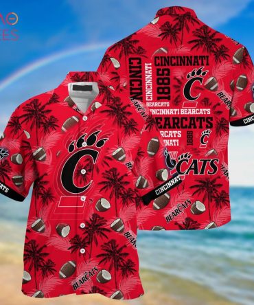 Cincinnati Bearcats Hawaiian Shirt, New Gift For Summer