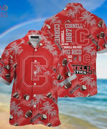 Cornell Big Red Hawaiian Shirt, Gift For Summer