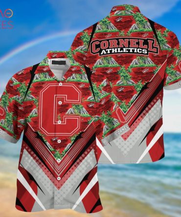 Cornell Big Red Summer Hawaiian Shirt, For Sports Fans This Season