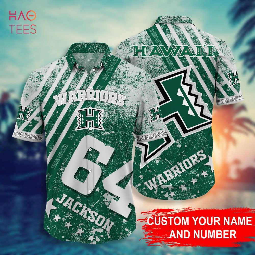 Hawaii Rainbow Warriors Personalized Hawaiian Shirt