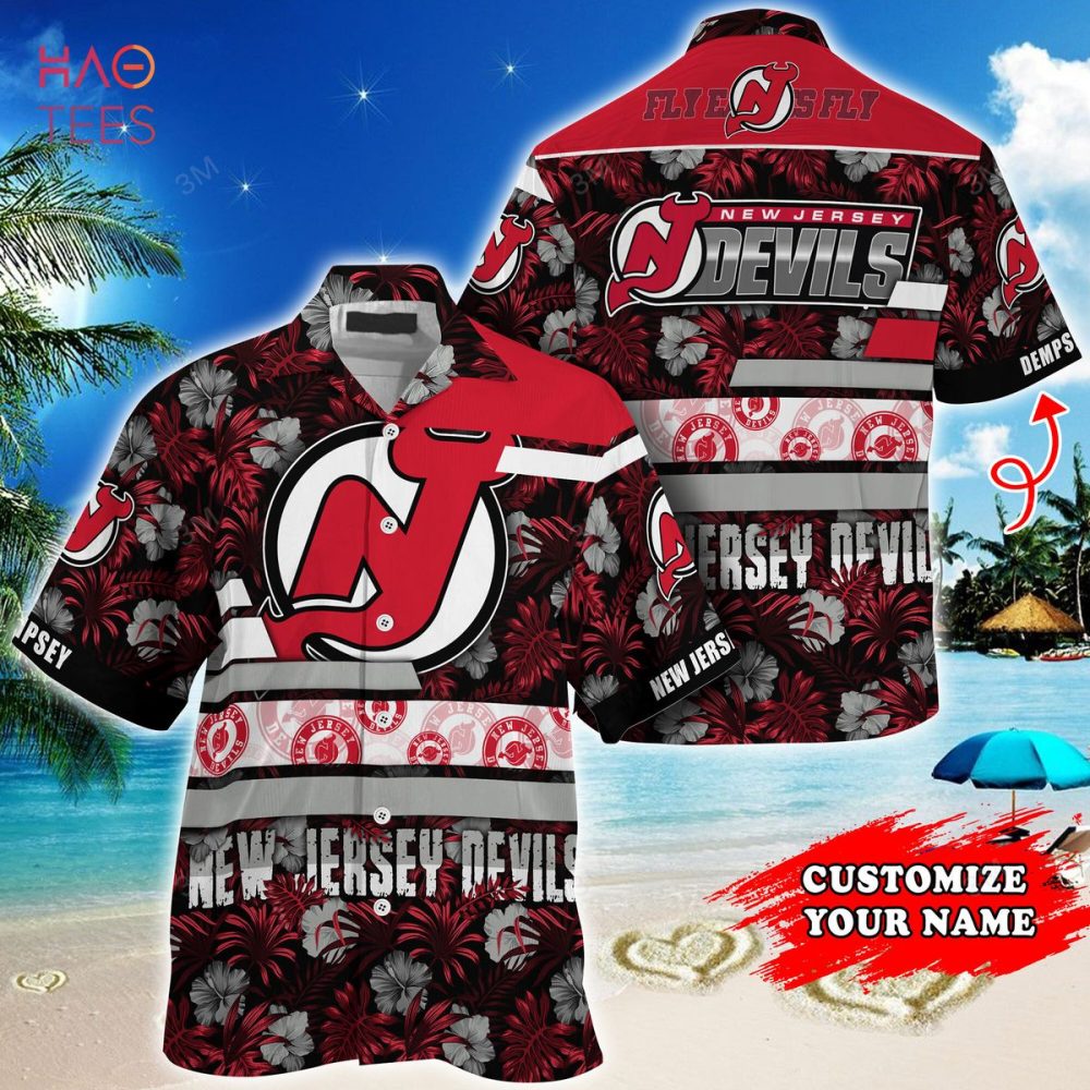 Jersey Devils Nhl-Super Hawaiian Shirt Summer