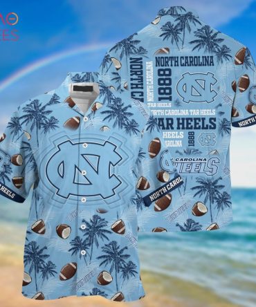 North Carolina Tar Heels Hawaiian Shirt, Gift For Summer