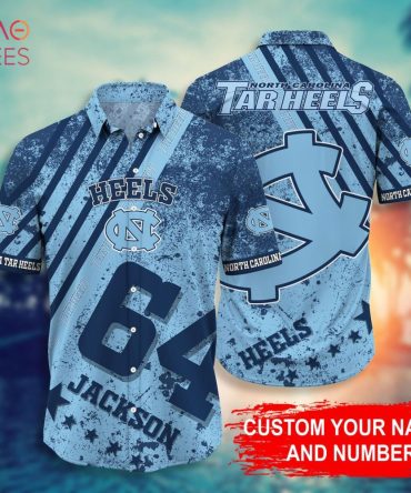 North Carolina Tar Heels Personalized Hawaiian Shirt