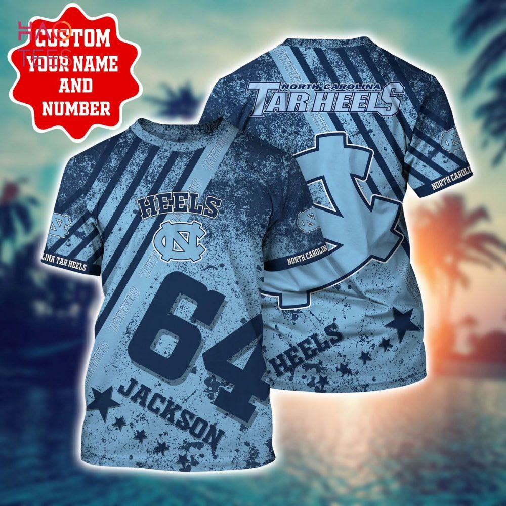 North Carolina Tar Heels Personalized Hawaiian Shirt - Image 2