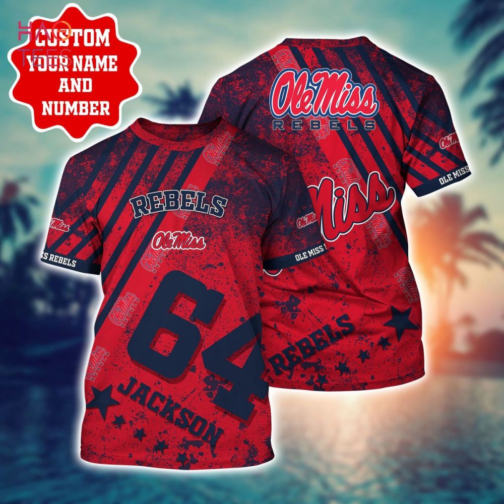 Ole Miss Rebels Personalized Hawaiian Shirt - Image 2