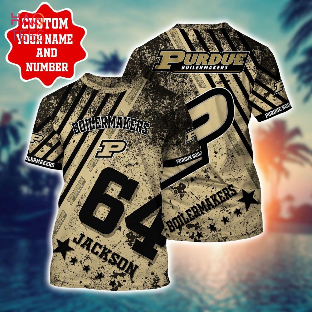 Purdue Boilermakers Personalized Hawaiian Shirt - Image 2